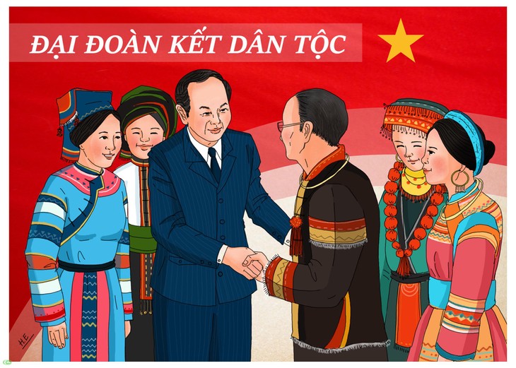 Vietnam Fatherland Front promotes national unity  - ảnh 1
